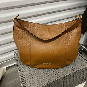 Michael Kors Brooke Pebbled Leather Shoulder Bag